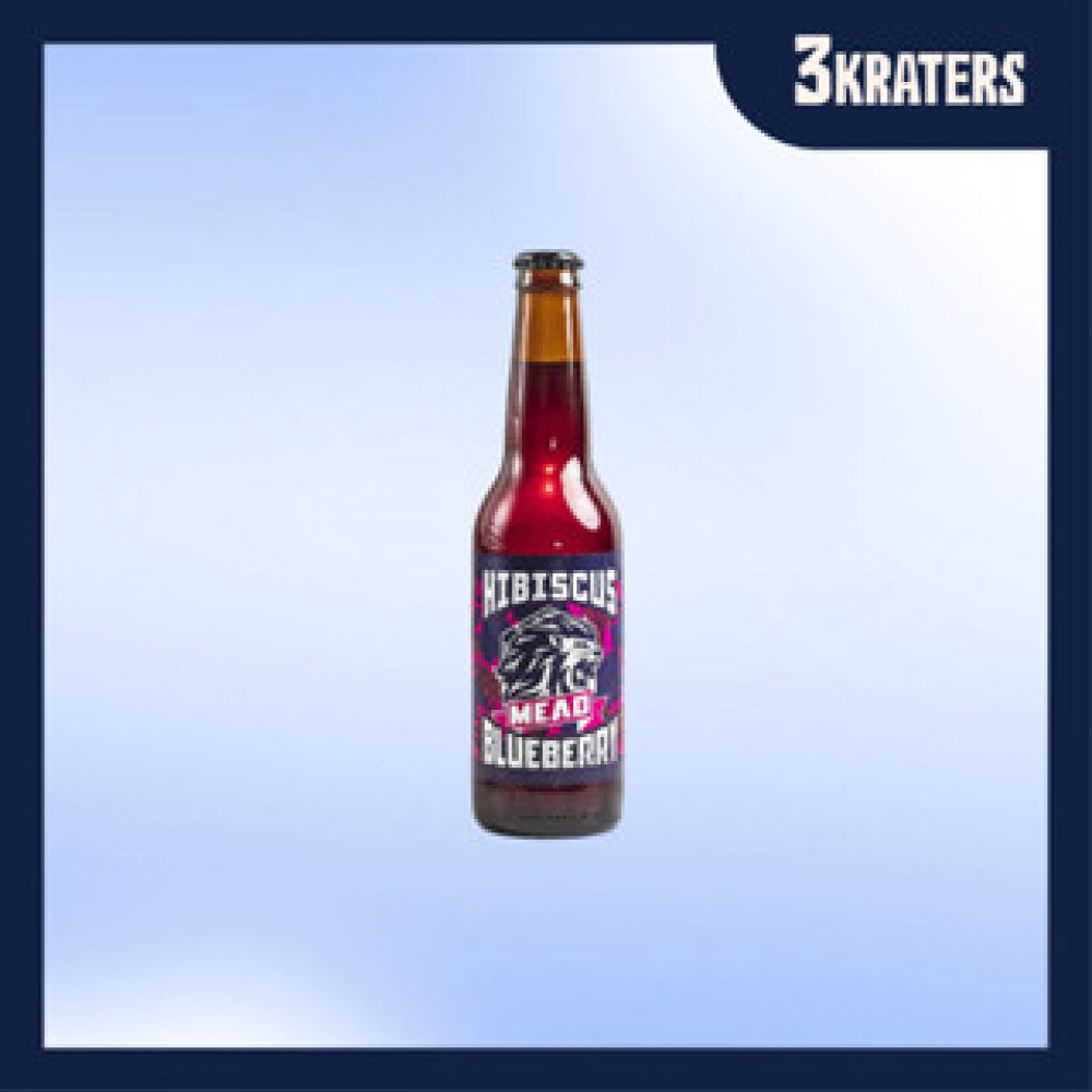 Lion City Meadery Hibiscus Blueberry Mead 330ml