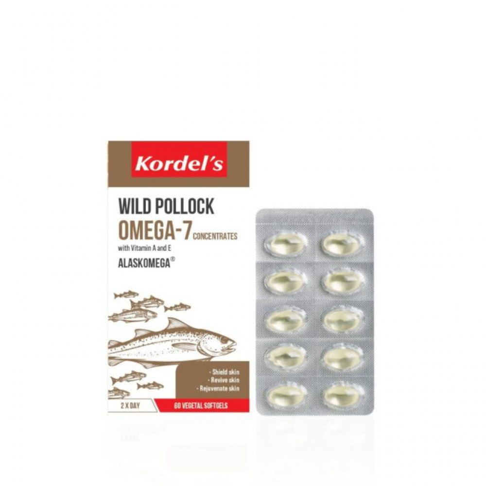 Kordel's Wild Pollock Omega-7 Concentrates ALASKOMEGA® C60
