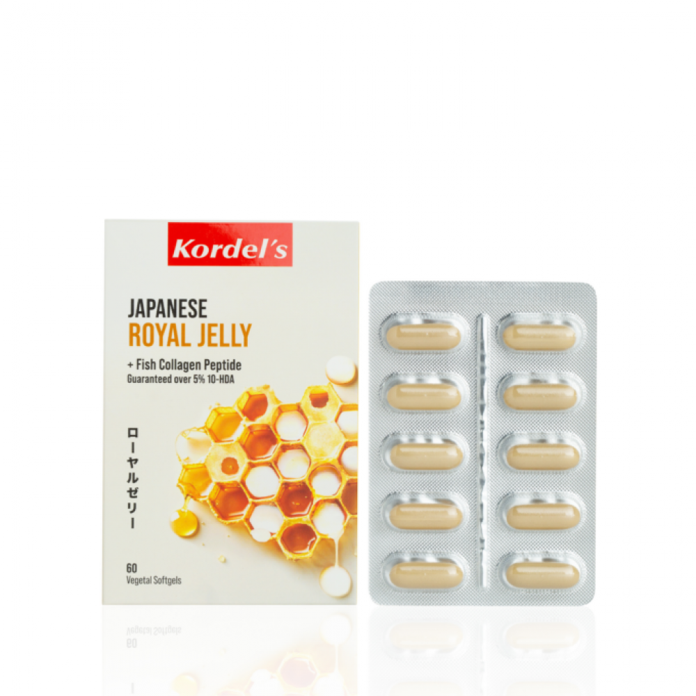 Kordel's JAPANESE ROYAL JELLY+COLLAGEN C60
