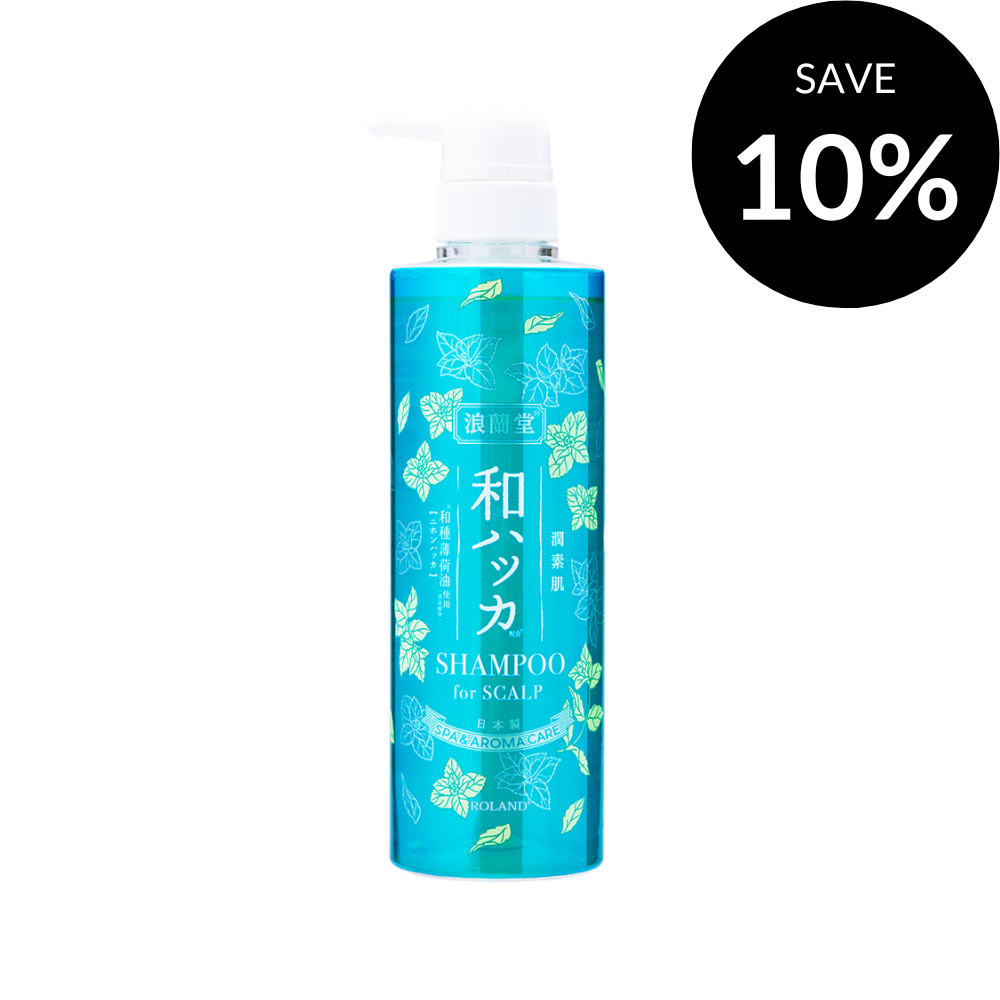 [JUNSUHADA SG OFFICIAL] Peppermint Scalp Shampoo (485ml) [Hakka Cooling Scalp Shampoo]