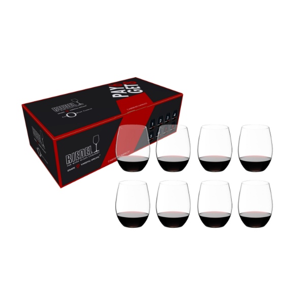 RIEDEL O TUMBLER CABERNET / MERLOT (SET OF 8'S) 5414/80