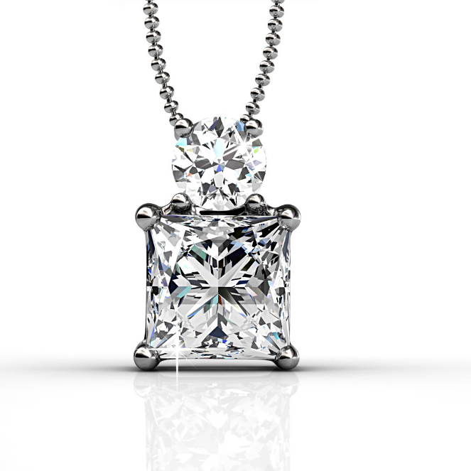 Snowman Pendant - Embellished with Zirconia from Swarovski®