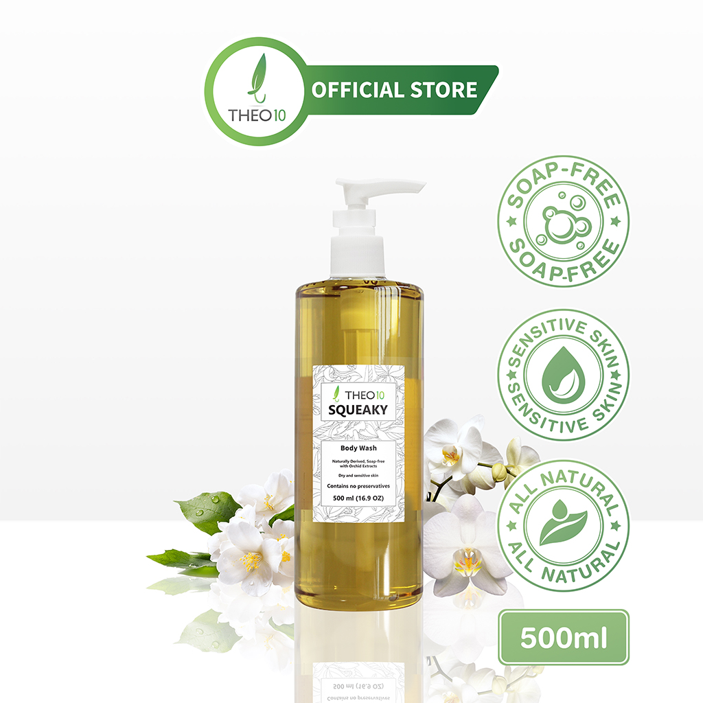 Theo10® Squeaky Shower Gel (500mL)
