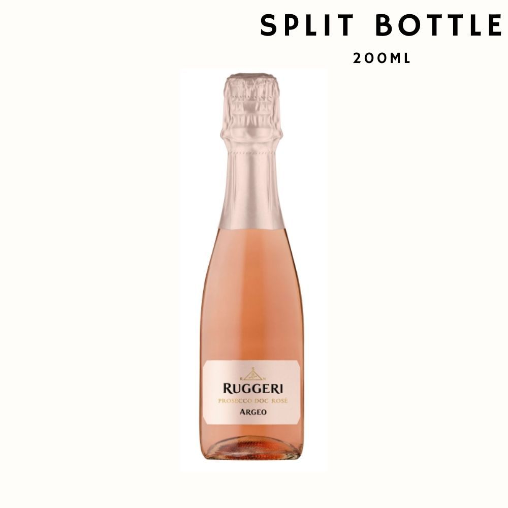 [24 BTL CASE SALE] RUGGERI ARGEO PROSECCO ROSÉ BRUT 2020 200ML