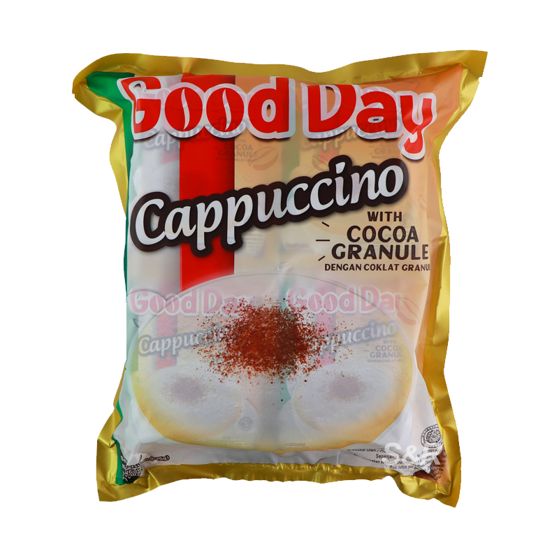 GOOD DAY Cappuccino with Cocoa Granule (30x25g) Halal