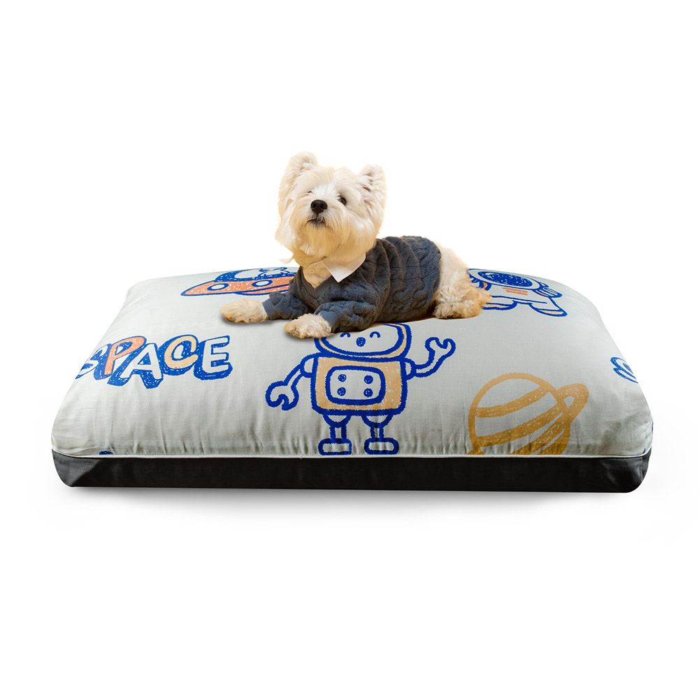 DreamCastle Cooling Dog Bed for puppies to medium sized breed - Space