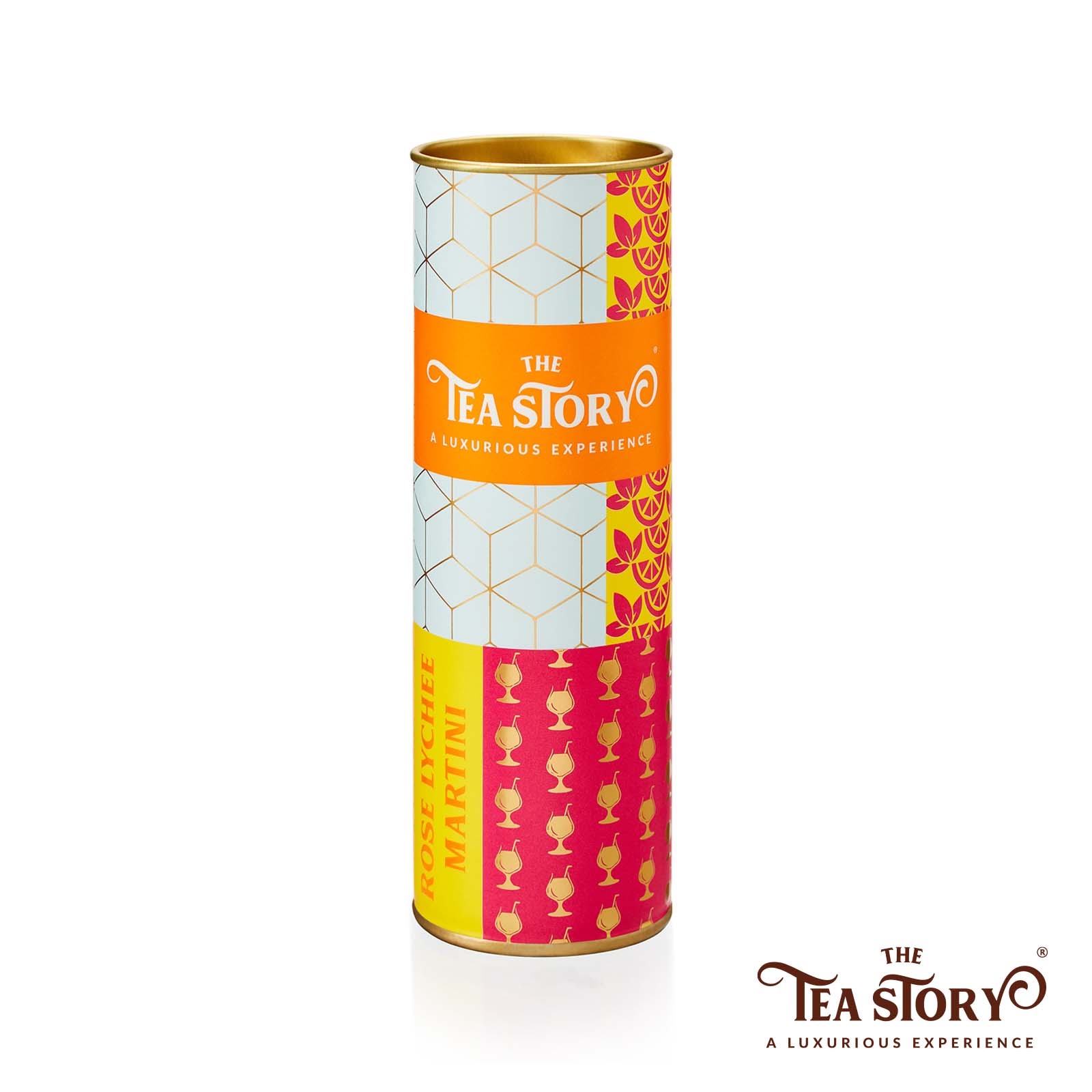 The Tea Story Rose Lychee Martini Tea Tube