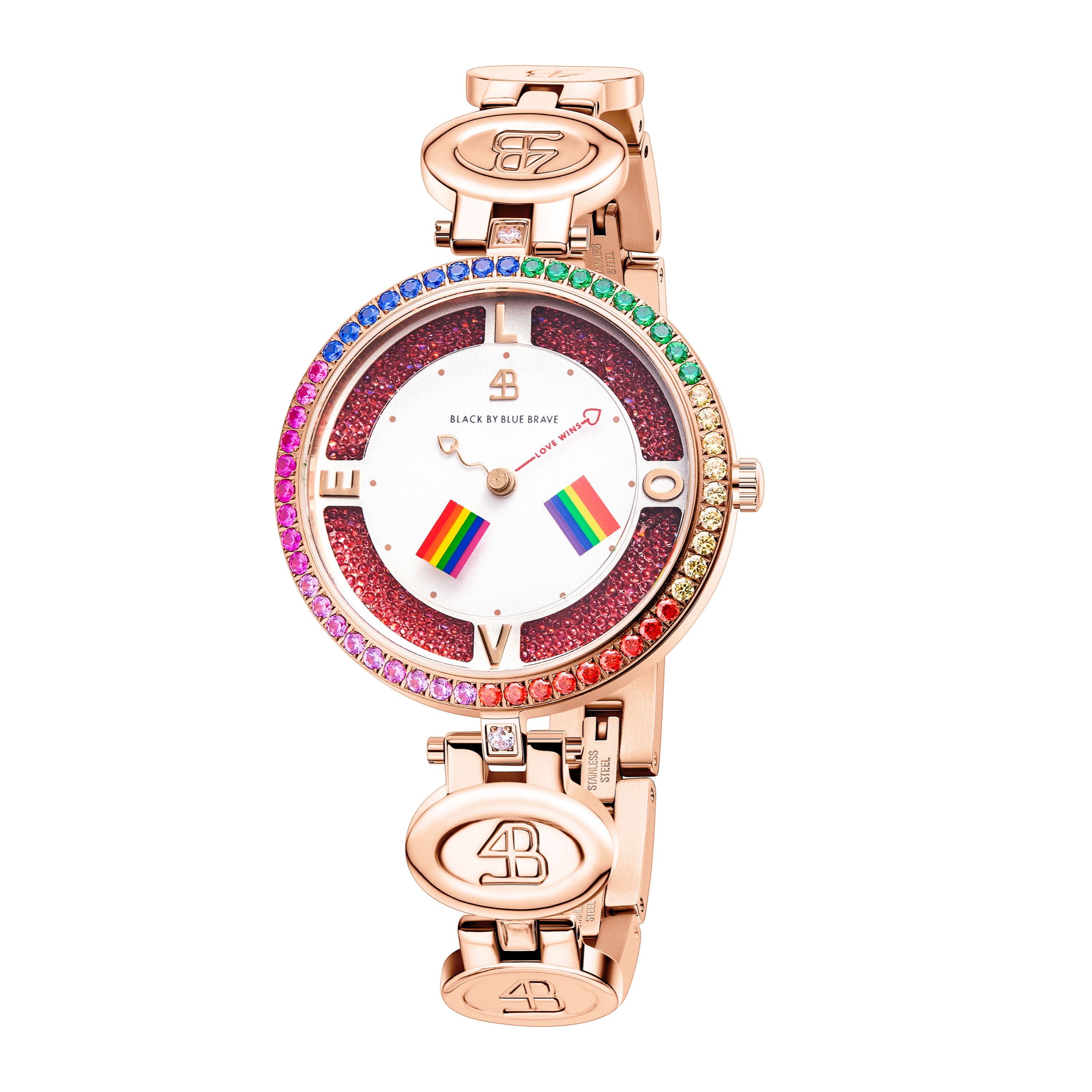 BLACK BY BLUE BRAVE - Love Wins 34mm (Available in 2 Colors)