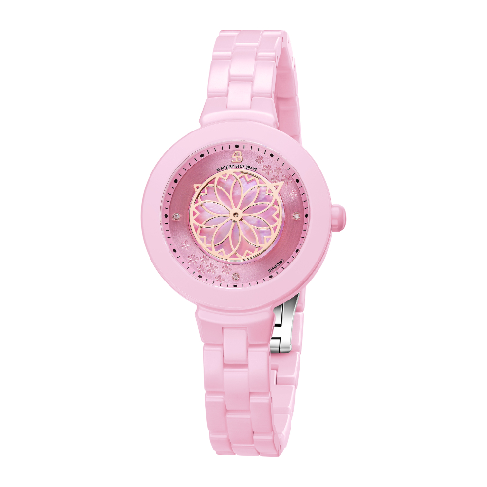 BLACK BY BLUE BRAVE - Cherry Blossom Ceramic 34mm (Available in 4 Colors)