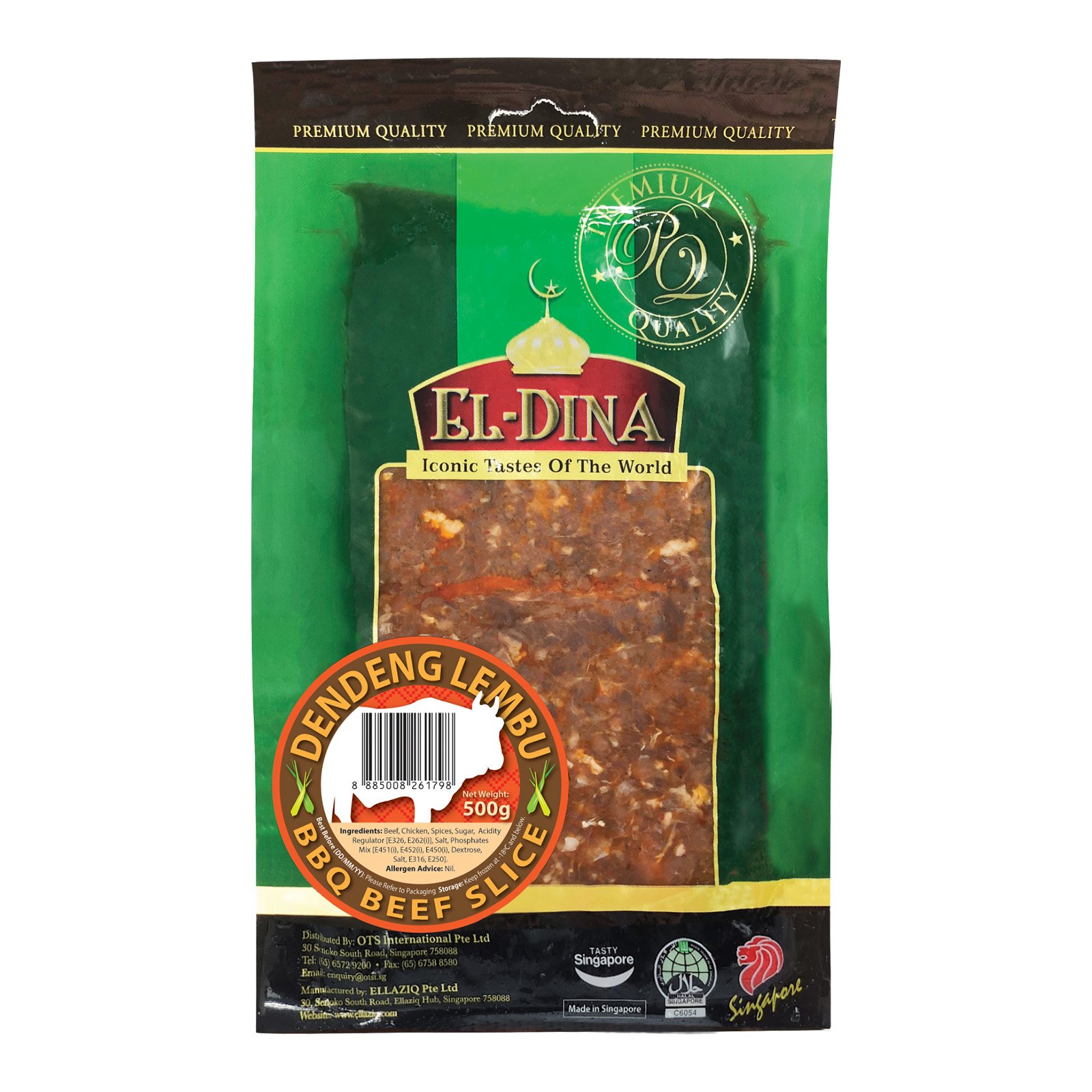 [Ramadan Set] Lembu Dendeng 500g Frozen + Viya Crab Roll 250g