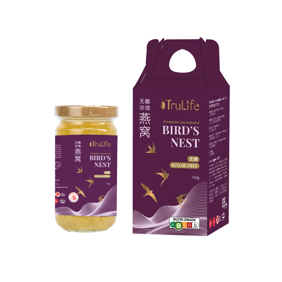 TruLife Premium Concentrated Bird’s Nest (Sugar Free) 160g