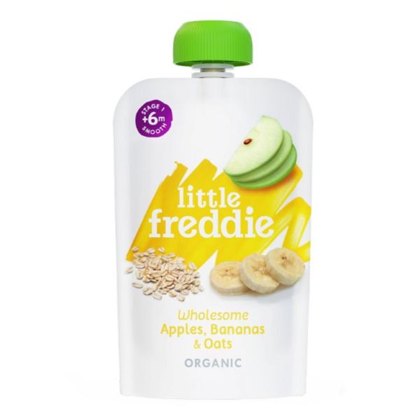[BUNDLE OF 3]LF Organic Wholesome Apples, Bananas, Oats 100g.- New Sku