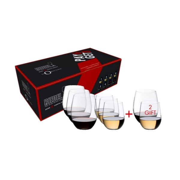 RIEDEL O TUMBLER CABERNET + VIOGNIER (SET OF 8'S) 5414/50