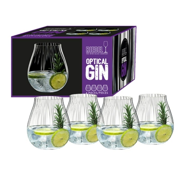 RIEDEL O GIN SET OPTIC (SET OF 4'S)  5515/67
