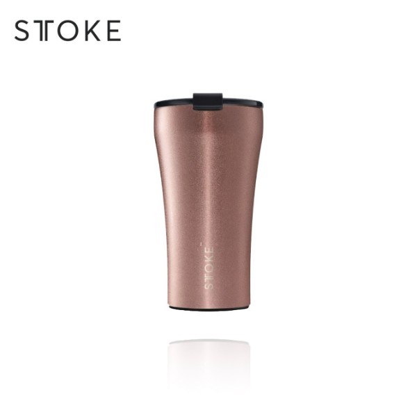Sttoke Leakproof Ceramic Cup 12 oz - Blush Rose