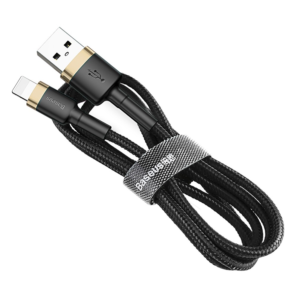 Baseus Cafule 1.5A Tough Quality USB to IOS 200cm Data Cable (Gold/Black)