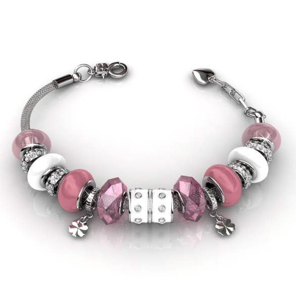 Charm Bracelet (Pink)