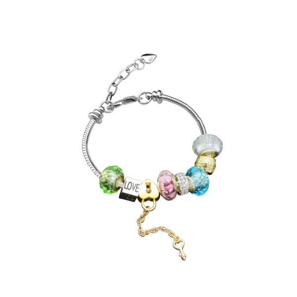 Colorful Charm Bracelet (Blue)