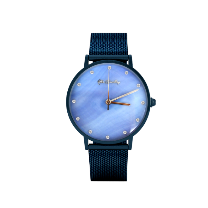 Multi Blue Shell Dial Watch