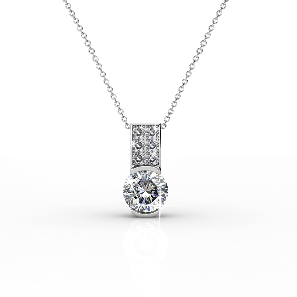 Simply Pendant - Embellished with Zirconia from Swarovski®