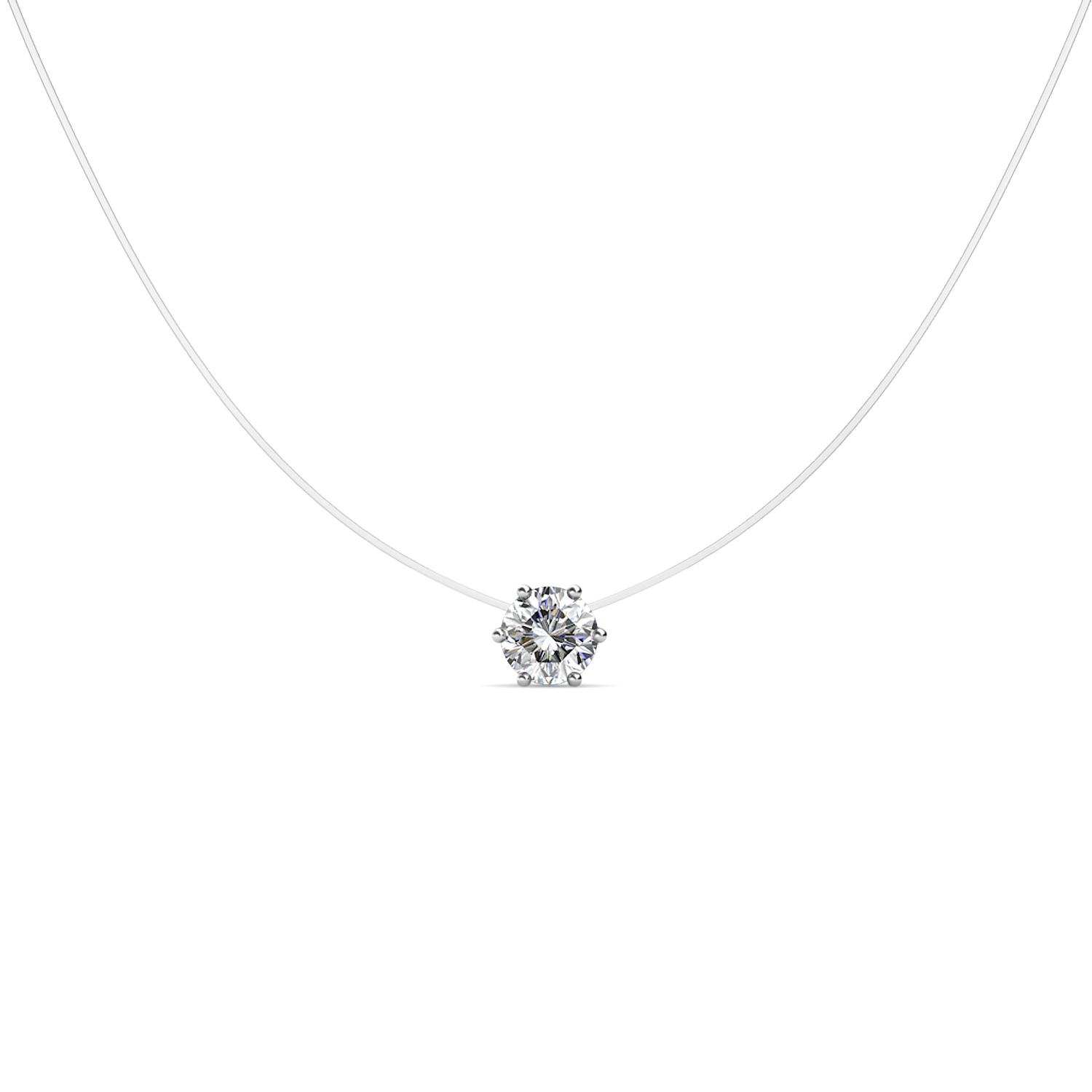 Mermaid's Tears Pendant (White)