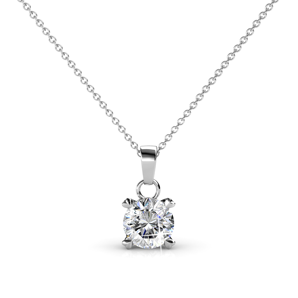 SweetHeart Pendant (White Gold )