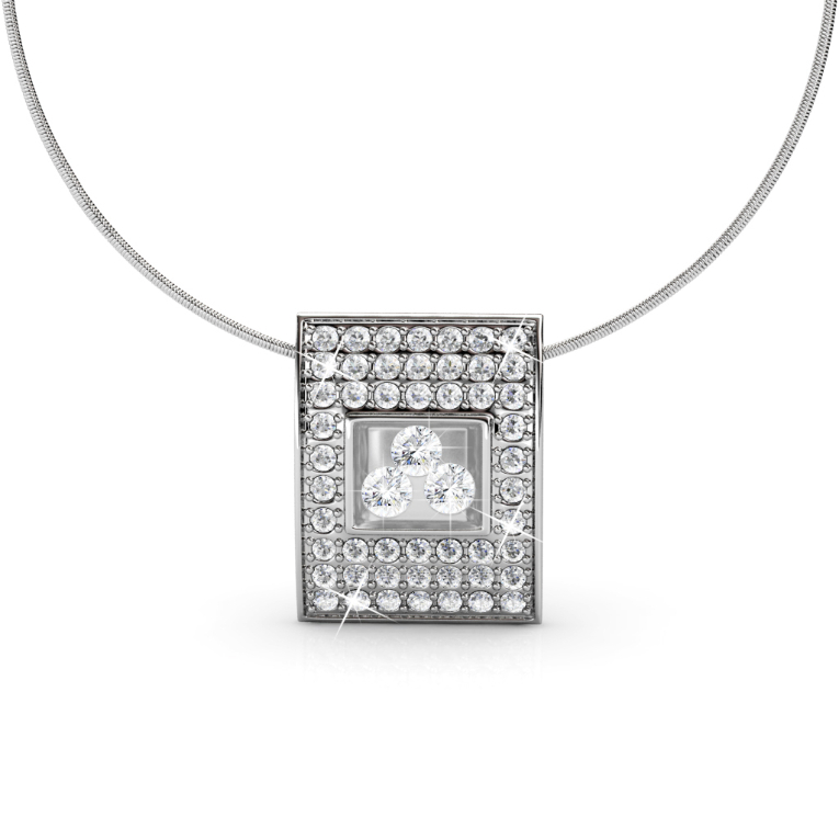 Lush Pendant (White Gold)