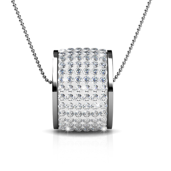 Roller Pendant (White, Large)
