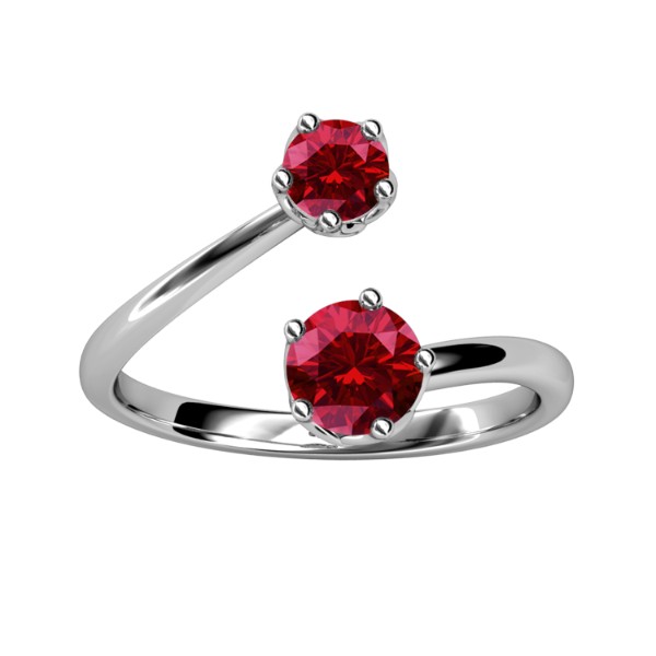 Birth Stone Ring (January) - US Size 8