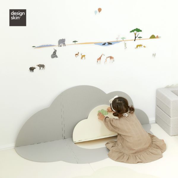 Designskin Cloud Puzzle Mat - Grey