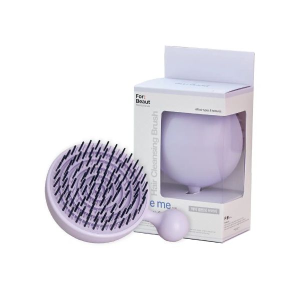 For Beaut Pure Me Hair Detangling Brush - Serendipity Purple