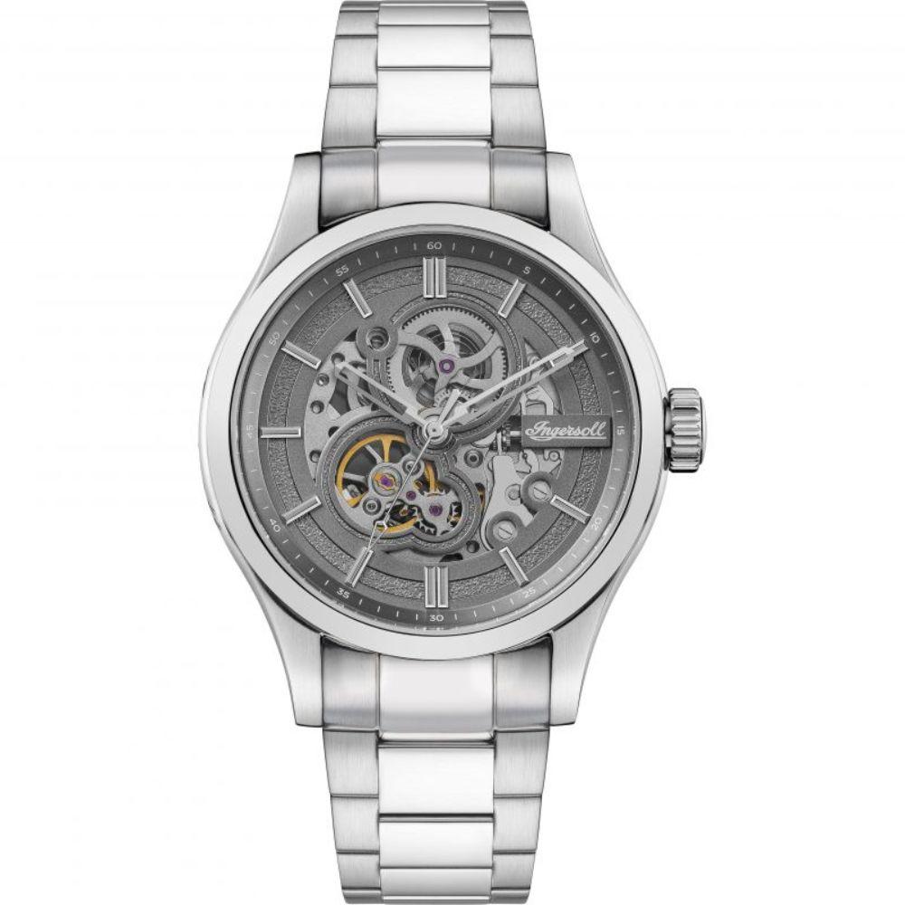 Ingersoll The Armstrong Automatic Green Stainless Steel I06804B Green Stainless Strap Men's Watch