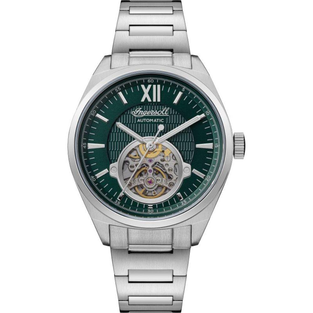 Ingersoll The Shelby Automatic Silver Stainless Steel I10903 Silver Stainless Strap Men's Watch
