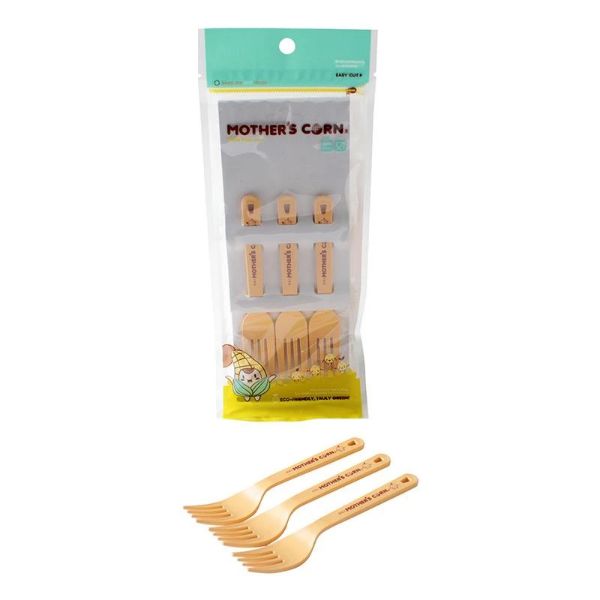 Mother's Corn Cutie Fork Set