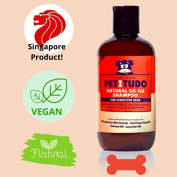 PETITUDO NATURAL GO-GO SHAMPOO (DOG) (SENSITIVE SKIN) 500ml