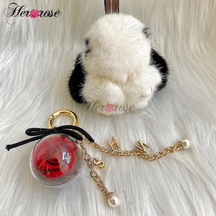 Her Rose Bunny Bona (Red Rose)