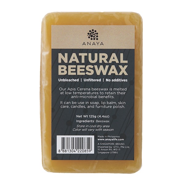 Natural Beeswax 125g