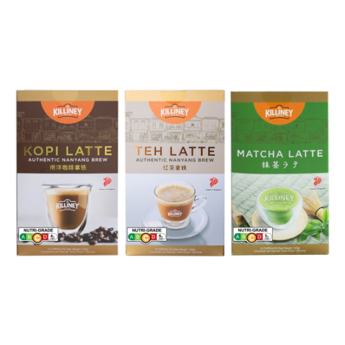 Killiney Latte Trio Bundle (Dolce Gusto Compatible Capsule Pods)